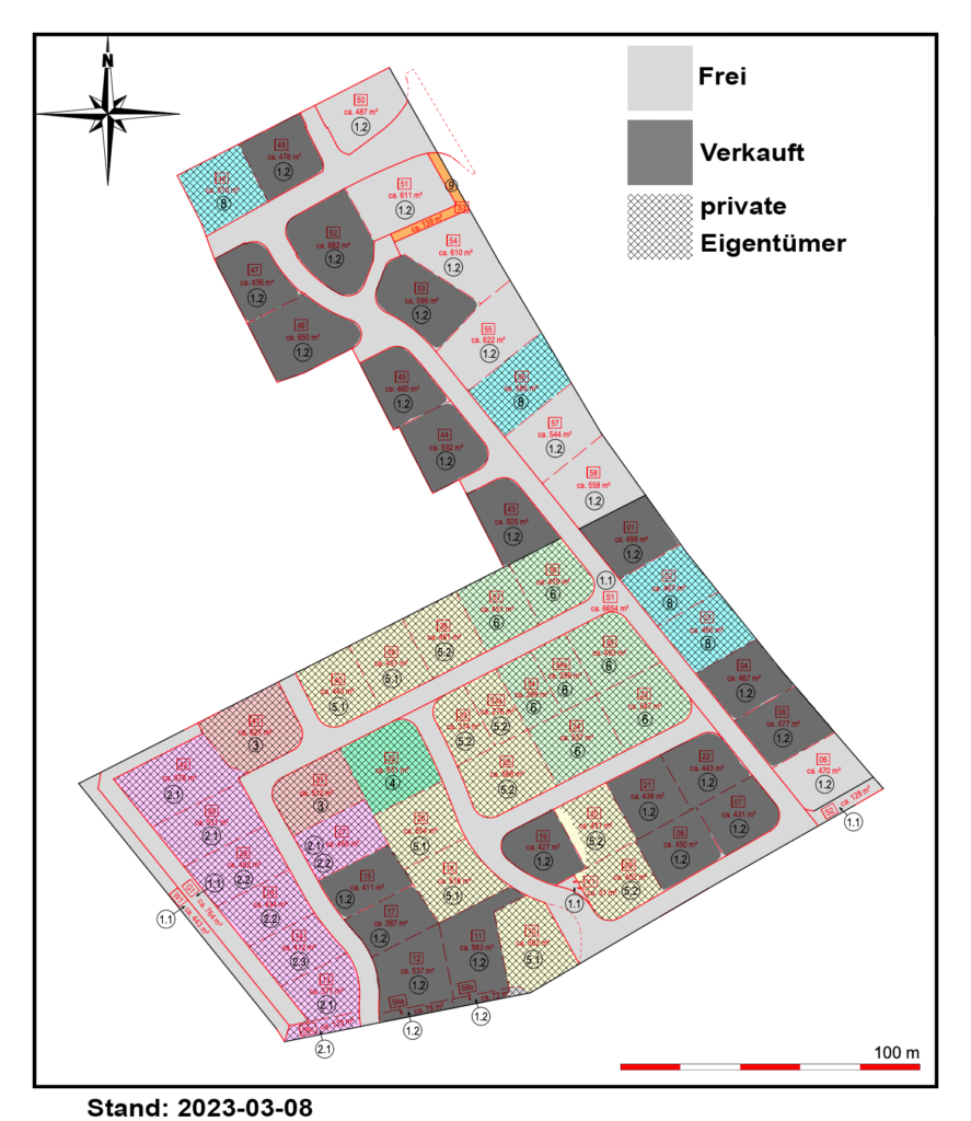 Freie Grundstücke Auf den Kellern II/III (Stand 2023-03-08)